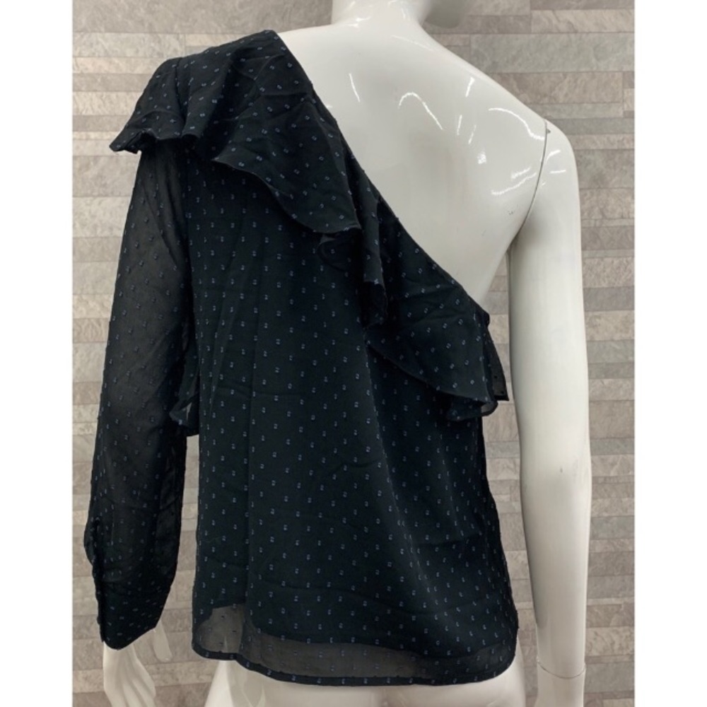Avec Les Filles One Shoulder Blouse NWT - Picture 7 of 7
